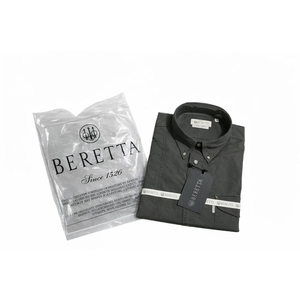 NWT Mens Beretta Large Long-Sleeved VENTED SHOOTING Shirt Hunting Fishing Hiking